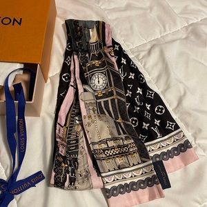 Authentic Louis Vuitton silk bandeau